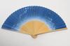 Folding Kyoto Craftsman with Fan in Paper Box [Hasegawa] Men's Fan, Made, Case, (Dragonfly Blue)