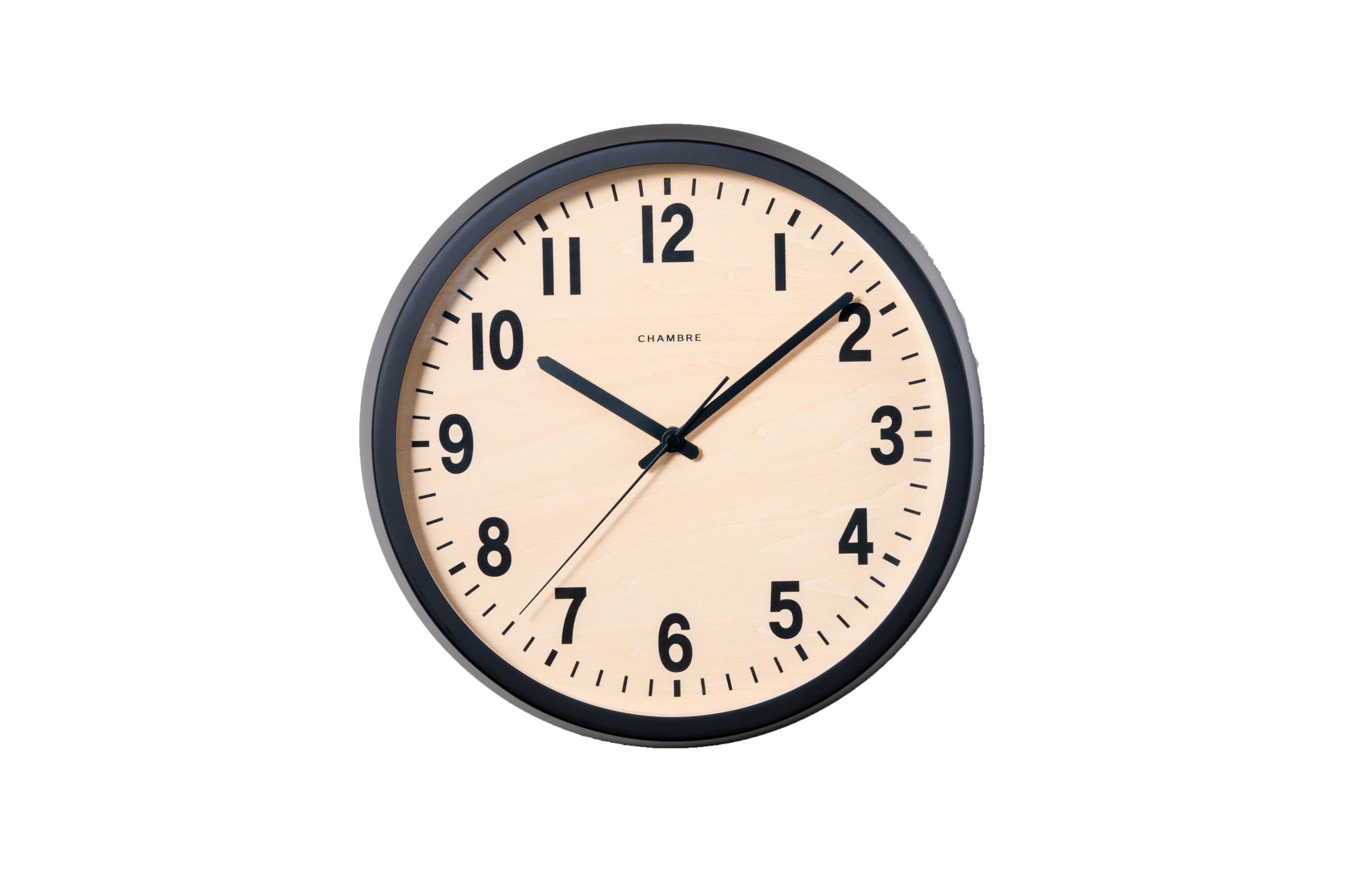 

Interzero CHAMBRE PUBLIC BLACK Clock BLACK Radio-Controlled CH-027BK w306×h306×d50mm чёрный