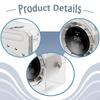 Personal Cooling Fan Air Adjustable Speeds Rechargeable Portable Desk for Desktop Room Office