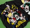 My Hero Academia Japanese Anime Men's Licensed Character Grid Tee T-Shirt 262