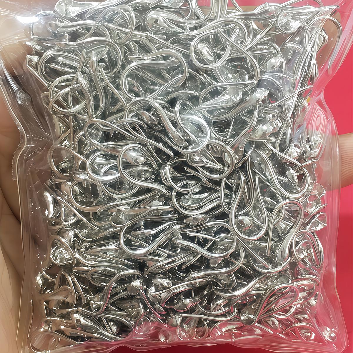 3-5PCS Fashion French Earrings Clasps Hook Copper 18K Gold Plated Hypoallergenic Ear Wire DIY Earring Making Jewelry Accessories 3 PCS