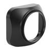 Camera Lens Hood Aluminium Alloy Accurate CNC Fine Processing Lens Hood Shade Protector with Cap