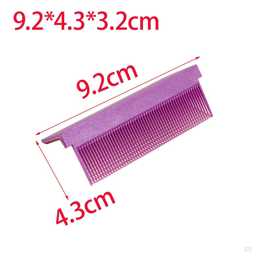 Comb Accessory for Salon Home DIY Reusable Fine Hair Professional Nylon