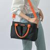 Mode Nylon Tragetasche Damen Schultertaschen Reißverschluss Mama Umhängetaschen Groß Weiß Einkaufstaschen Geldbörsen