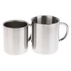 Double Wall 304 Stainless Steel Coffee Mug Without Lid Portable Cup Travel Tumbler Jug Children'S Milk Tea Cups Office Water Mug