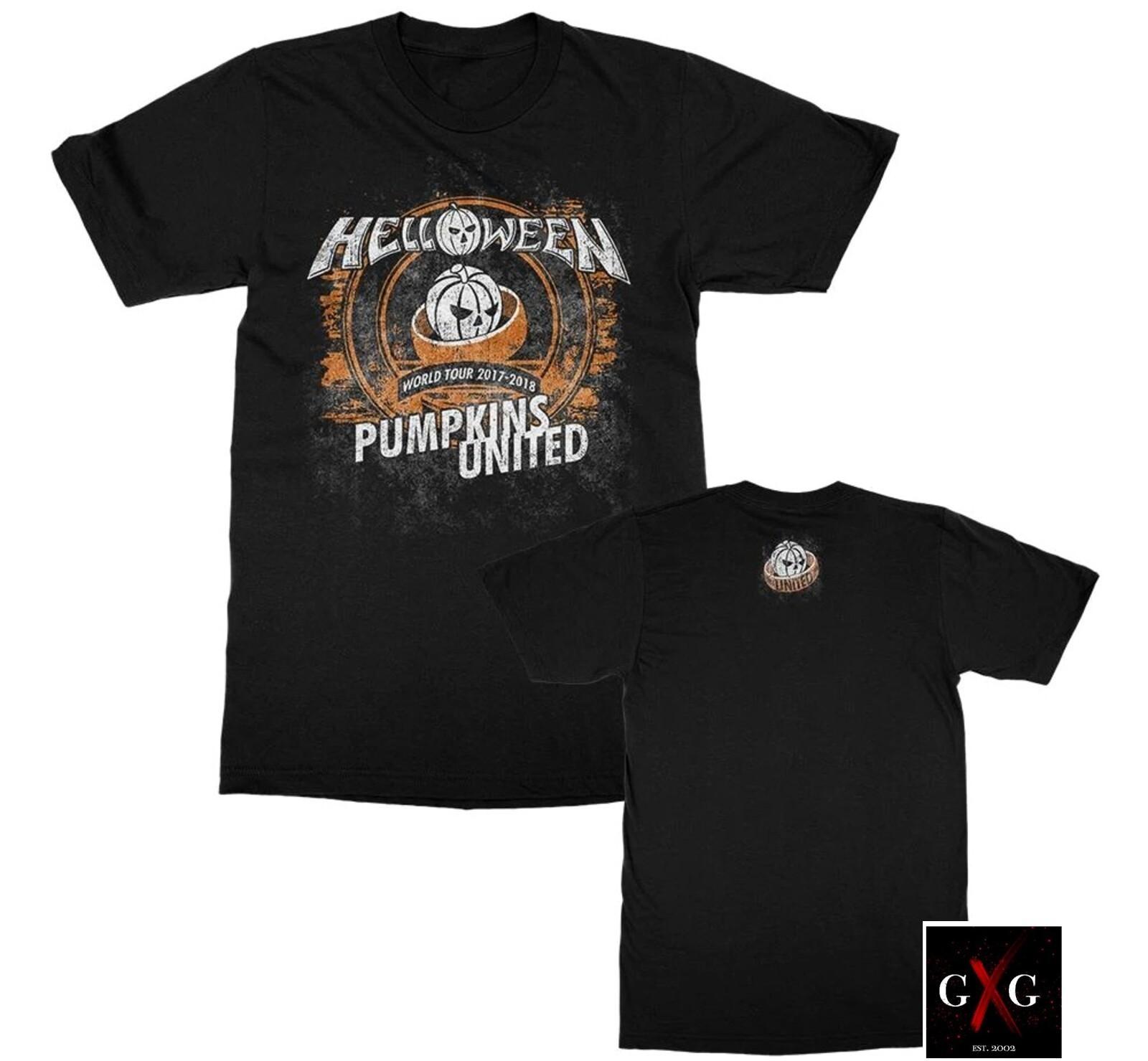 HELLOWEEN cd lgo PUMPKINS UNITED Official TOUR SHIRT XL New jericho keeper keys S