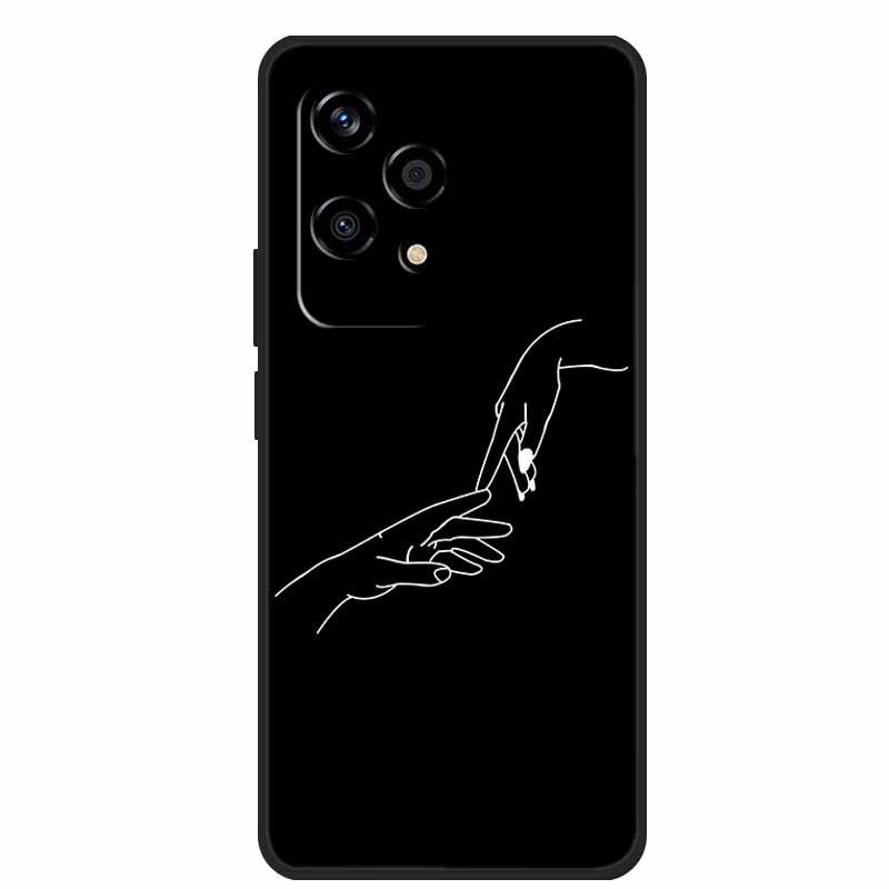 Einfache farbige weiche TPU-Hülle für Honor 200 Lite 5G - Herren- & Damen-Stile
