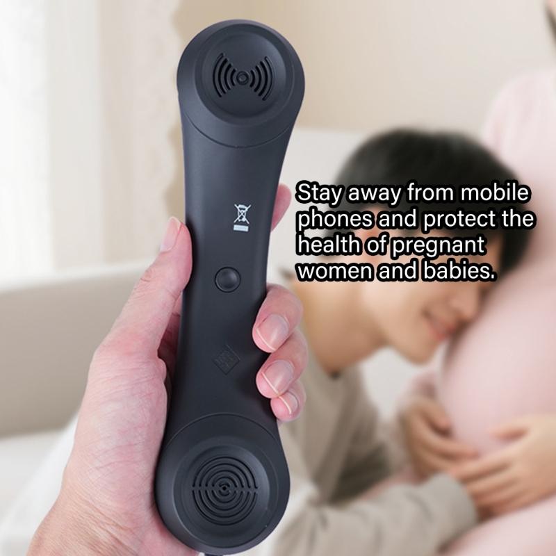 Ergonomic Grip Multiple Device Type C Handset High Sensitivity Plug and Play for Clear Office Calls