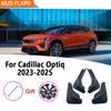 Car Mudguards For Cadillac Optiq 2023 2024 2025 4PCS/Set Wheel Fenders Anti-Splash Mudflaps Mud Guards Tools Auto Accessories