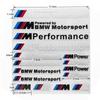Listwa Dekoracyjna Samochodu Naklejki na Bagażnik Naklejka Zestaw Naklejek Logo M Power Performance E28 E30 E34 E36 E46 E60 E90 F84 F87 X1 X3 X5 X6