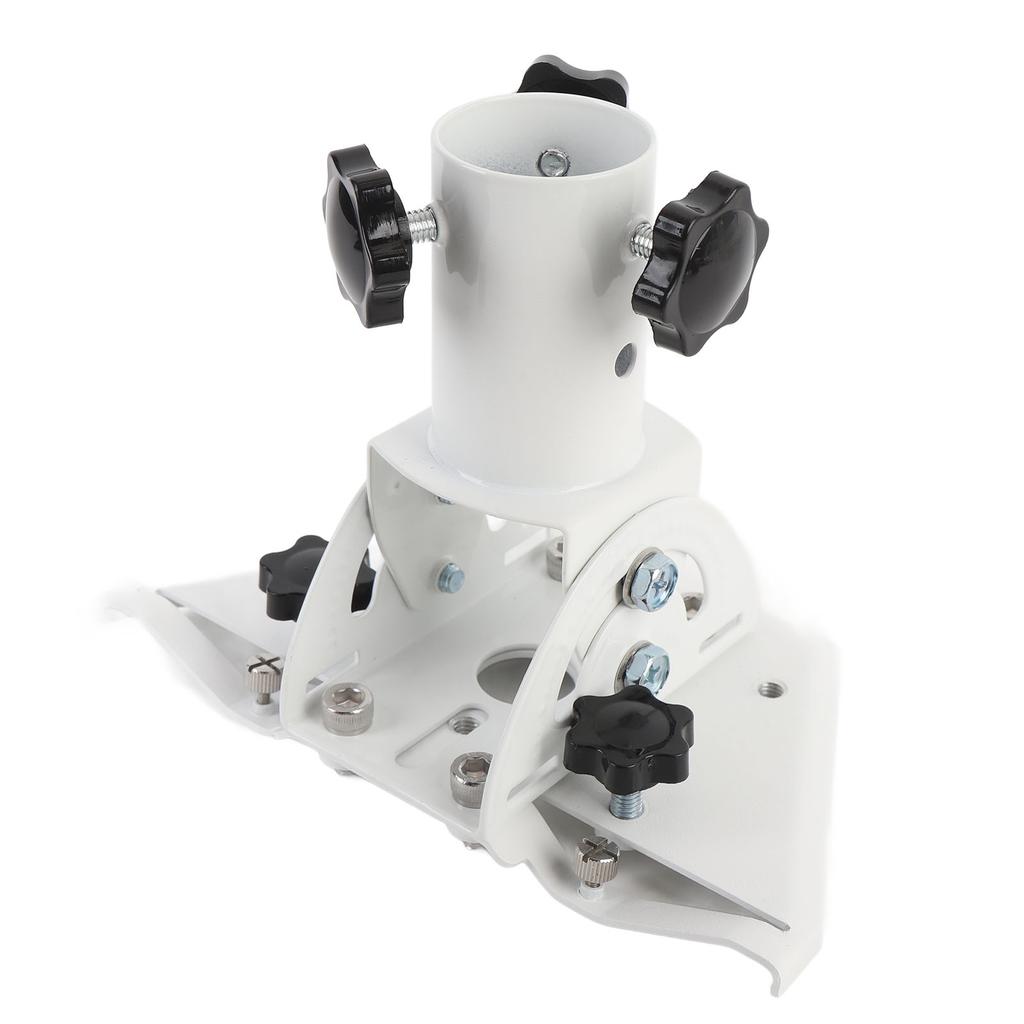 Satellitenmontage Rohradapter 360 Grad Drehung und 160 Grad Neigungseinstellung Satelliten Dachmontage Rohradapter