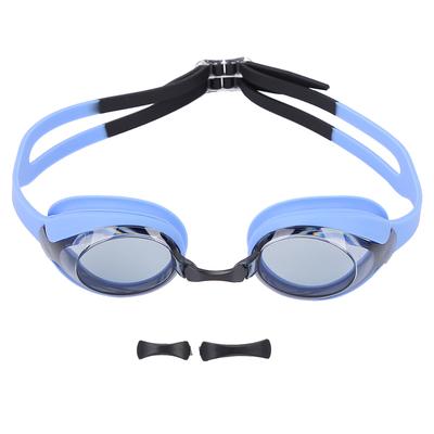 Professionelle Verstellbare Anti-Beschlag-Brille Wasserdichte Schwimmbrille für Kinder Kinder Schwarz