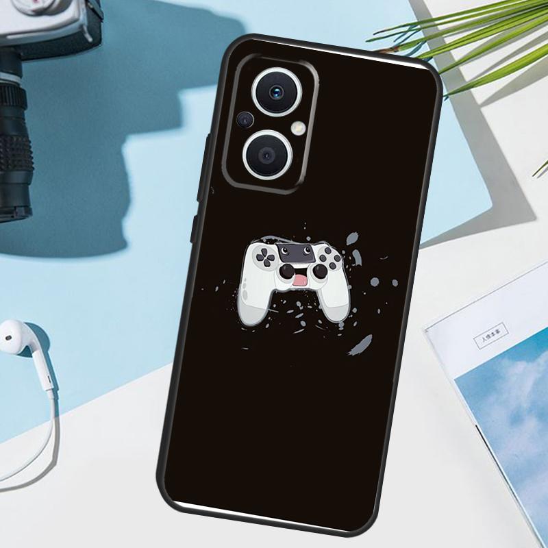 

Cool Gaming Controller Cover For OPPO Reno 11 12 13 14 Pro 11F 12F 13F 14F 7 8 Lite OPPO Find X5 X6 X8 X9 Pro Case OPPO Reno8 5G