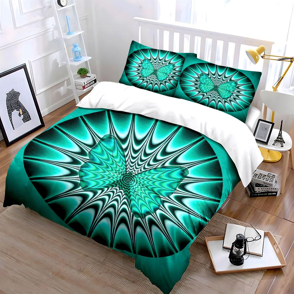 Butterfly Pattern Home Decor Set Soft Comfortable Duvet Cover Bedding Set Included 1*Duvet Cover & 2*Pillowcases, Gift