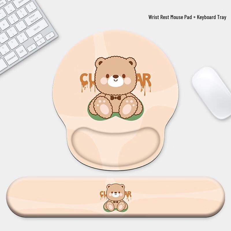 Fumade Grizzly Bear Ergonomic Wrist Rest