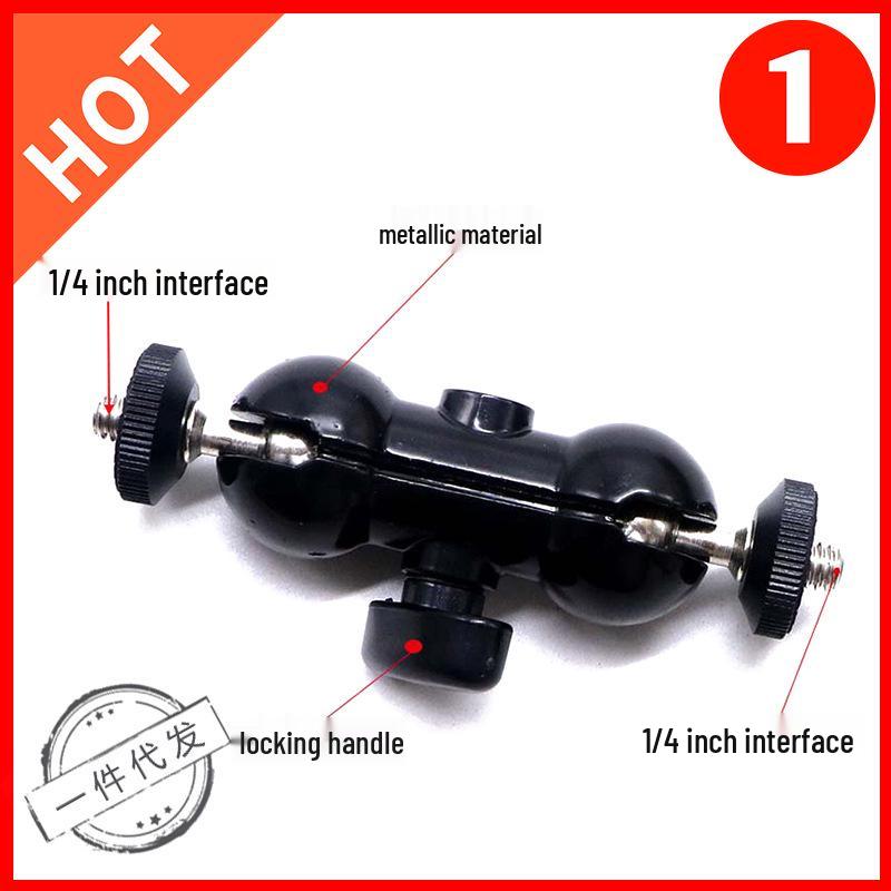 1/4 Ball Head Tripod for DSLR Camera - Photography Accessory with Rotating Magic Arm and Universal Mount Magic Arm