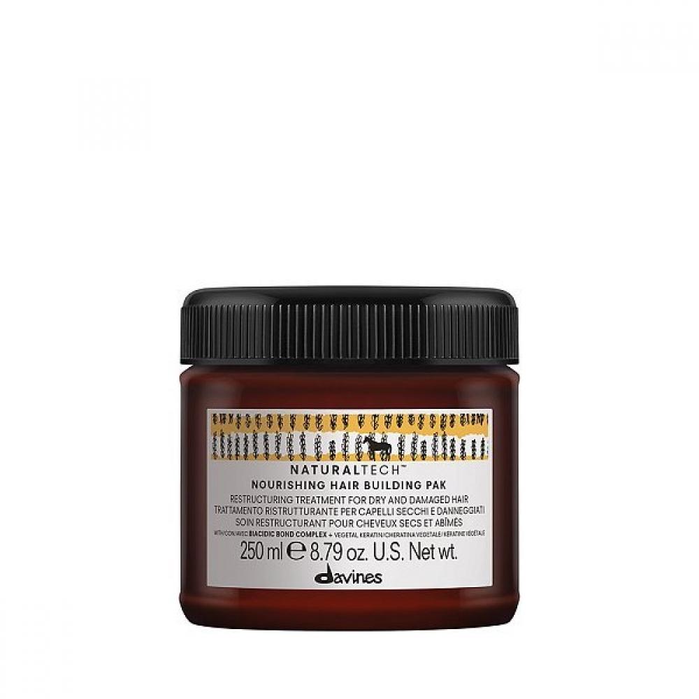 Davines Nourishing Hair Building Pack 250ml +Nourishing Shampoo Miracle Conditioner 12ml Single option