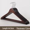 JINGRUIXIANG Vintage Wooden Clothes Hangers