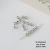 Silver CCB Series: Versatile Spacer Beads - Flower & Heart Designs for DIY Jewelry Making