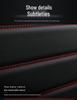 Leather Four-Season Car Seat Cushion for Sedan - Winter Ready, Full Surround Cover for Single Seat
