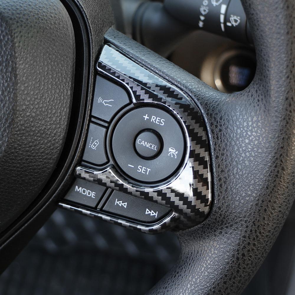 For Toyota Avalon Corolla Cross Rav4 Rav 4 2019 2020 2026 2026 2026 Steering Wheel Panel Sticker Cover Trim Interior Accessories