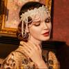 Hair Accessories Feather Headwear  Sequin Hair Band Vintage Korean Style Headband