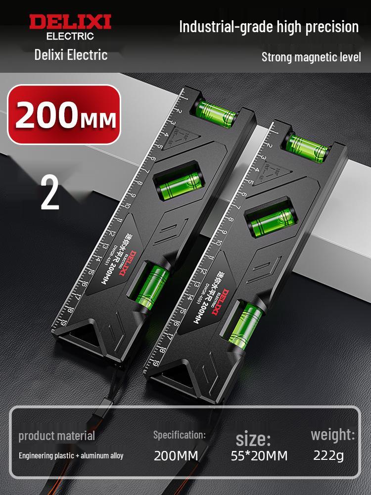 Delixi Hochpräzisions Mini Magnetischer Wasserwaage