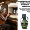 Tactical Noise-Reduction Wired Headset with Earmuffs for Shooting and CS