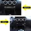DIYUCAR Car Central Control Storage Box for Car Built-in Console Box Trinket Box Interior