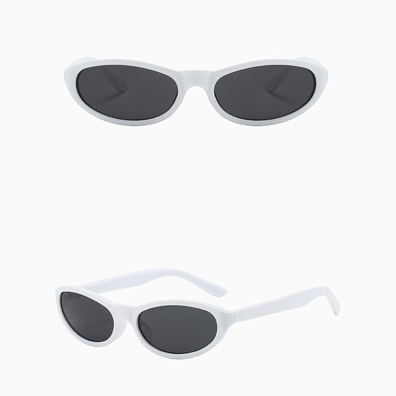 Retro Oval Small Frame Fashion Outdoor UV Protection Sunglasses For Women