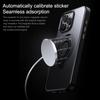 For iPhone 15 Pro Case Compatible with MagSafe Kickstand Translucent PC+TPU Phone Cover with Silicone Ring