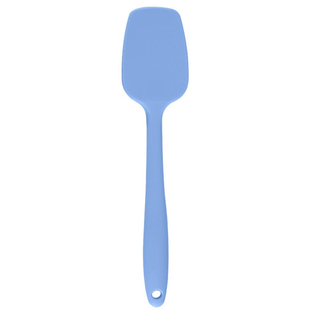Non-Stick Silicone Spatula with Hanging Hole Non-Slip Handle Heat Resistant Flexible Scraper Baking Mixing Tool Dishwasher Safe BPA-Free Butter