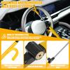 Vehicle Steering Wheel Lock Car Anti Theft Security Lock with Adjustable Length Universal Fit for Cars SUVs Motorhomes Carava