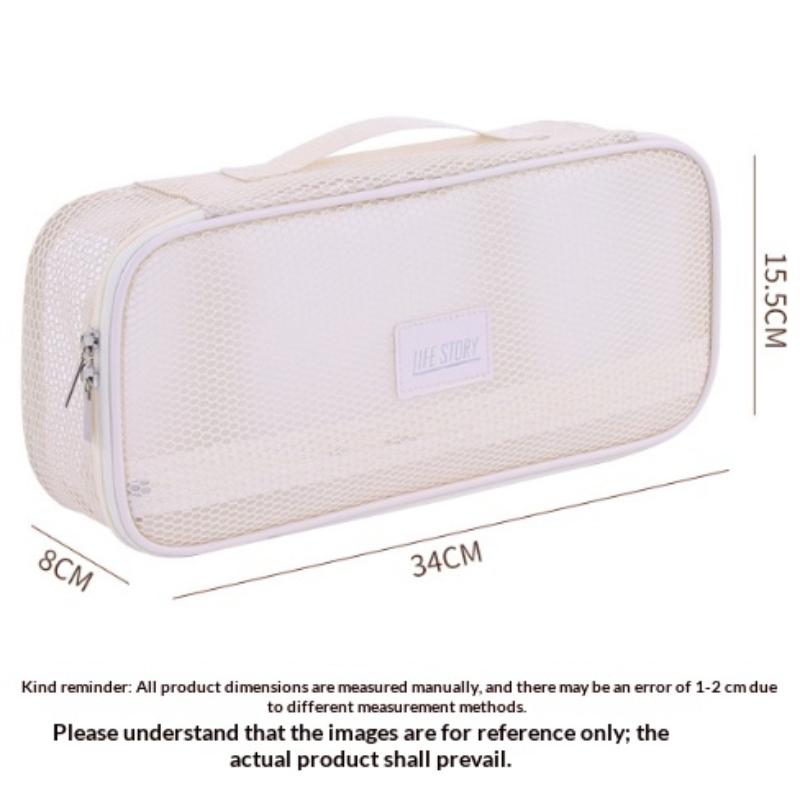 §High Quality Mesh Hair Dryer Storage Bag Dustproof Large Capacity Curler Storage Bag With Handle Hairstyles Tool Organizer Home