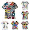 Alphabet Lore Unisex Freizeit-T-Shirt Cosplay-Oberteile Für Kinder