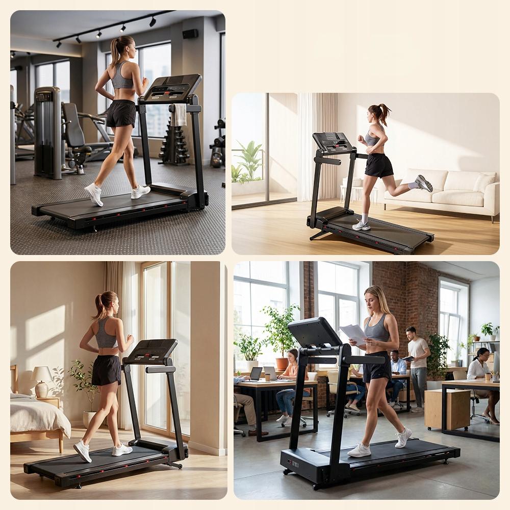 FT54 REBIEŻNIA ELEKTRYCZNA DOMOWA SKŁADANAGULACJA NACHYLENIA 15% z app do 150KG