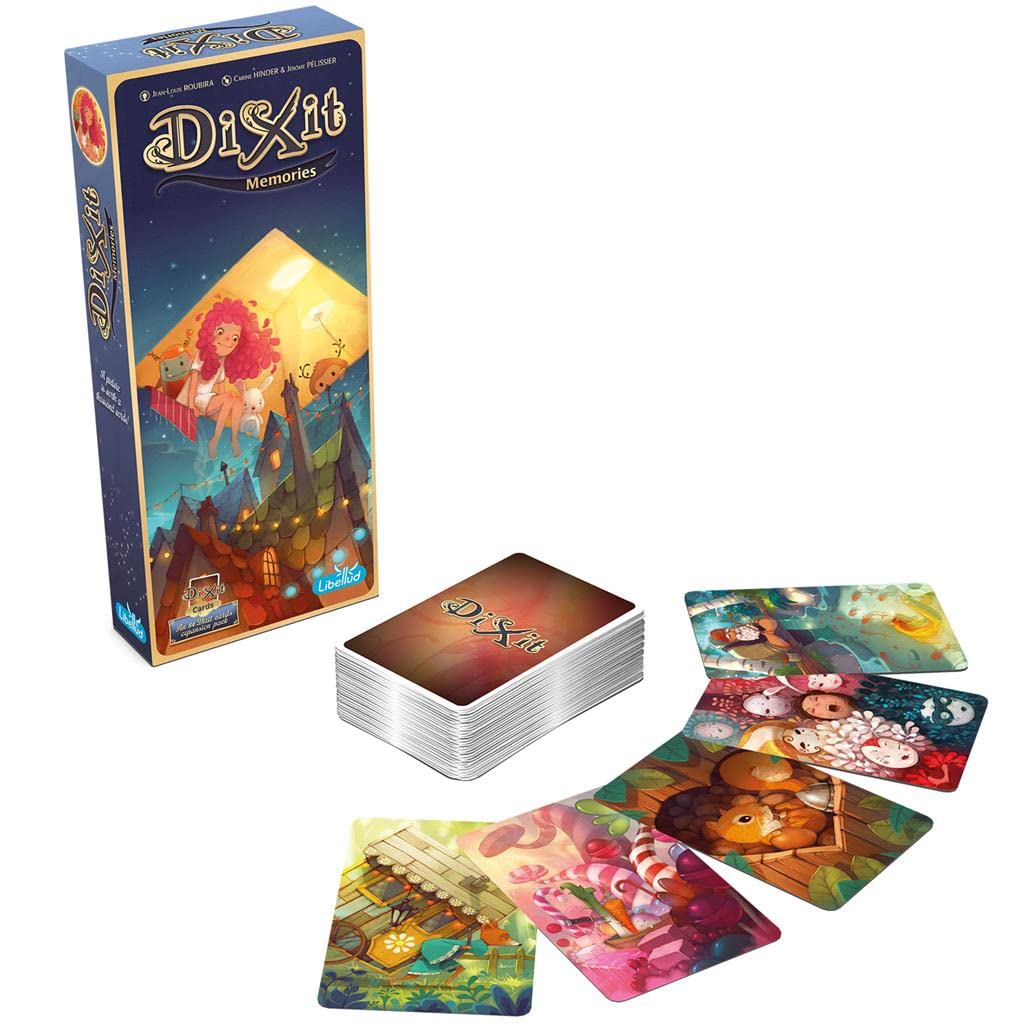 Asmodee UNBOX NOW Hobby Japan Memories Multilingual Edition 30 ages 8 and Additional Card Set Dixit (3-6 players, minutes, up)