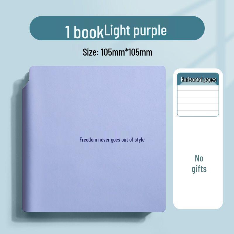 Fickduk: Portabelt rutat anteckningsblock & Praktisk anteckningsbok