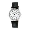 [Citizen Q&Q] Watch Analog Waterproof Date Leather Strap D021-304 Women's White