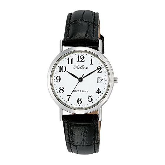 

[Citizen Q&Q] Годинник Analog Waterproof Date Leather Strap D021-304 Women s White