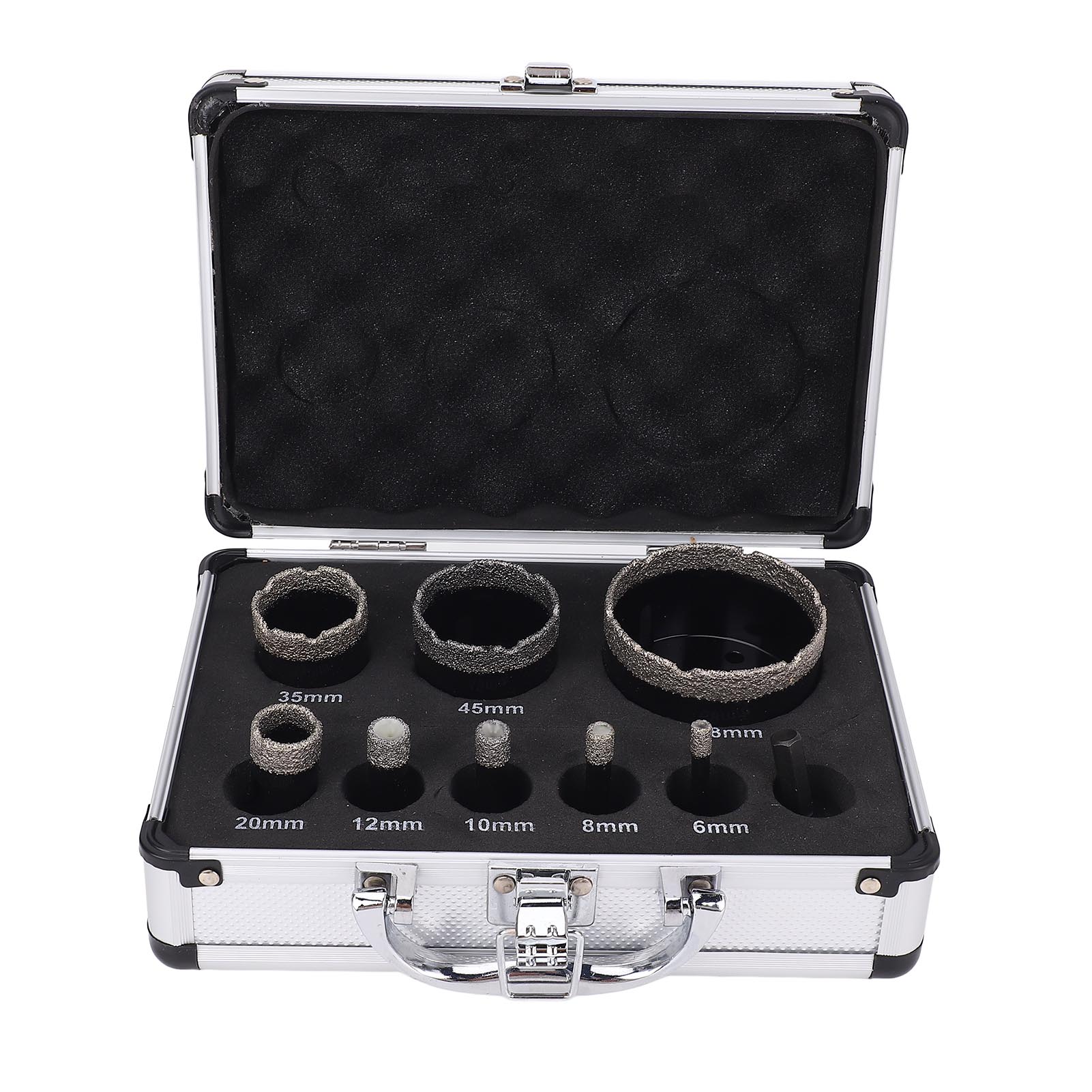 

Набор из 8 алмазных сверл 668 мм резьба M14 для сухого и мокрого использования алмазная коронка с переходником для