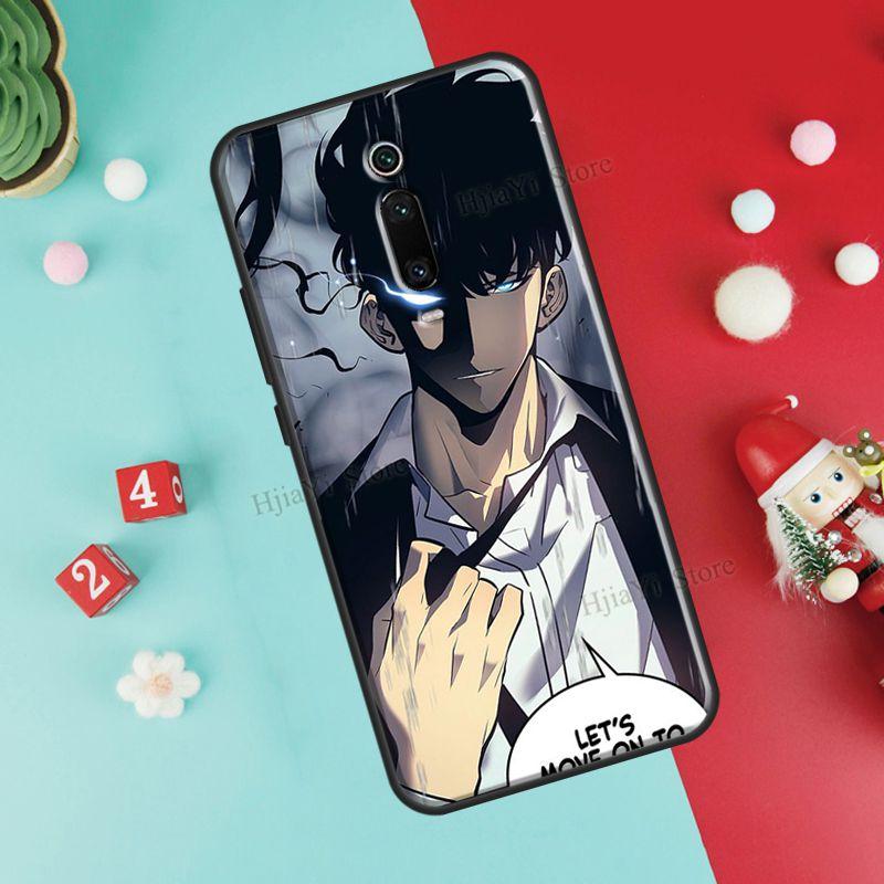 כיסוי Sung jin woo Solo Leveling ל-POCO X3 Pro GT F3 M3 M4 X4 Pro מעטפת כיסוי ל-Xiaomi Mi 11T 12 Pro X Mi 11 Lite