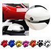 8Pcs Auto Rearview Mirror Stickers Cute Dog Paw Footprint Stickers Anti-Scratch Stickers Anti-skid Protector Stickers