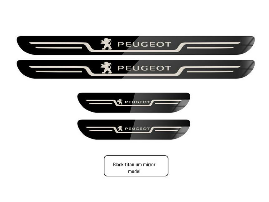 Peugeot Welcome Pedal Door Sill Strip for 508L, 4008, 5008, 408, 308, e2008