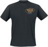 Wage War Florida Metalcore Tee, Retro Racing Style T-Shirt with Front Logo & Back Checker Print, Wage War Fan Merch