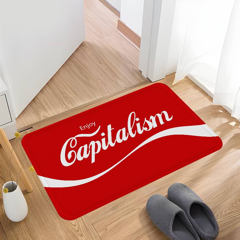 C-COCA-COLAS Kitchen Mat Cheaper Anti-slip Modern Living Room Balcony Printed Modern Home Decor