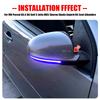 LED Dual-Color Flowing Rearview Mirror Turn Signals for VW Golf, Jetta, Passat, Sharan
