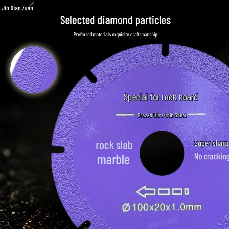 Ultra-Thin Diamond Blade for Cutting Marble Slabs - Sharp Grinding Disc for Angle Grinders