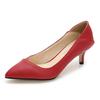 Fashion trend casual women's shoes, sexy thin pointed middle heel women's shoes, light and ripe Xiaoxiangfeng women's single shoes