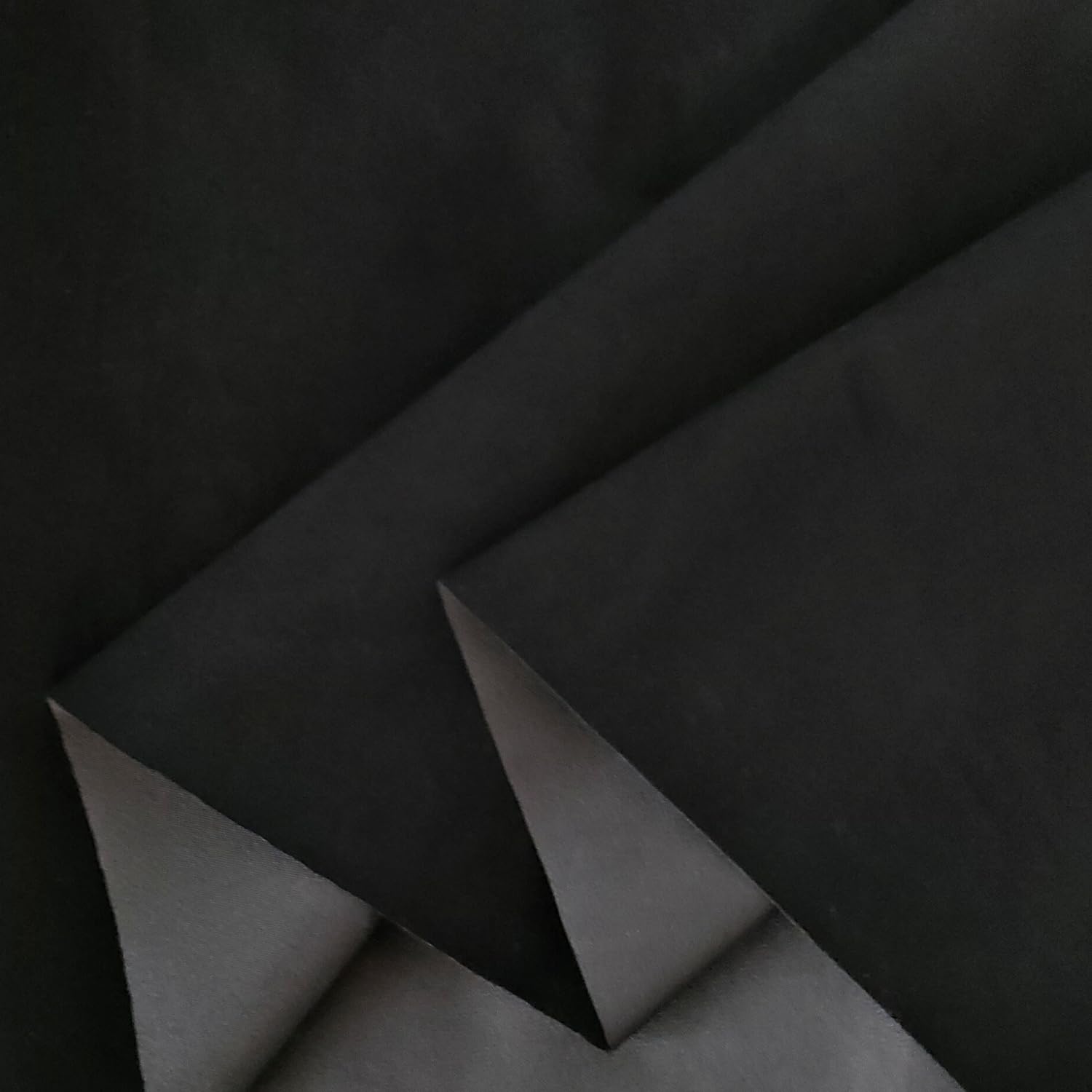 

черный синтетический 140см для черной ПУ гладкой ткани [moonfarm] Ткань, похожая на замшу, кожа, широкий, подкладка, внутренняя отделка, кожа, (2м) чёрный